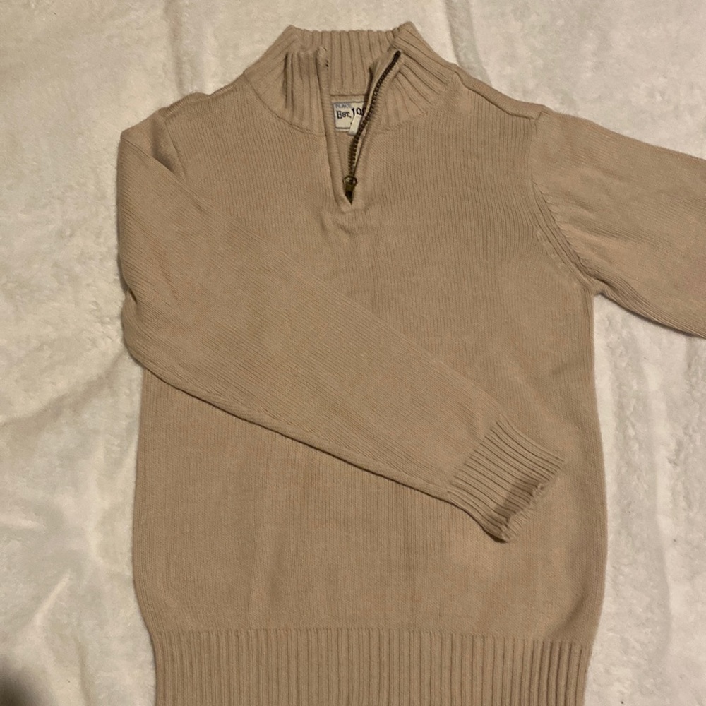 Place 1989 Tan M sweater kids